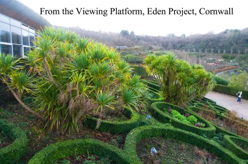 Viewing platform, Eden Project, Cornwall